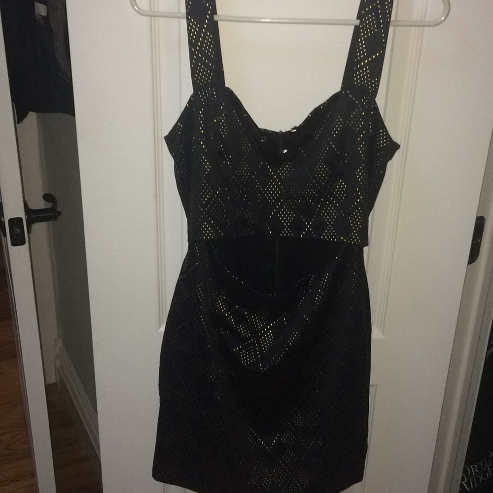 Dress with cut out...zipper in the back